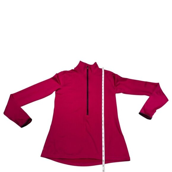Nike Pro Fleeced Lined Pullover Pink Size Large - Picture 4 of 9
